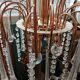 Ancien lustre gouttes d eau Murano