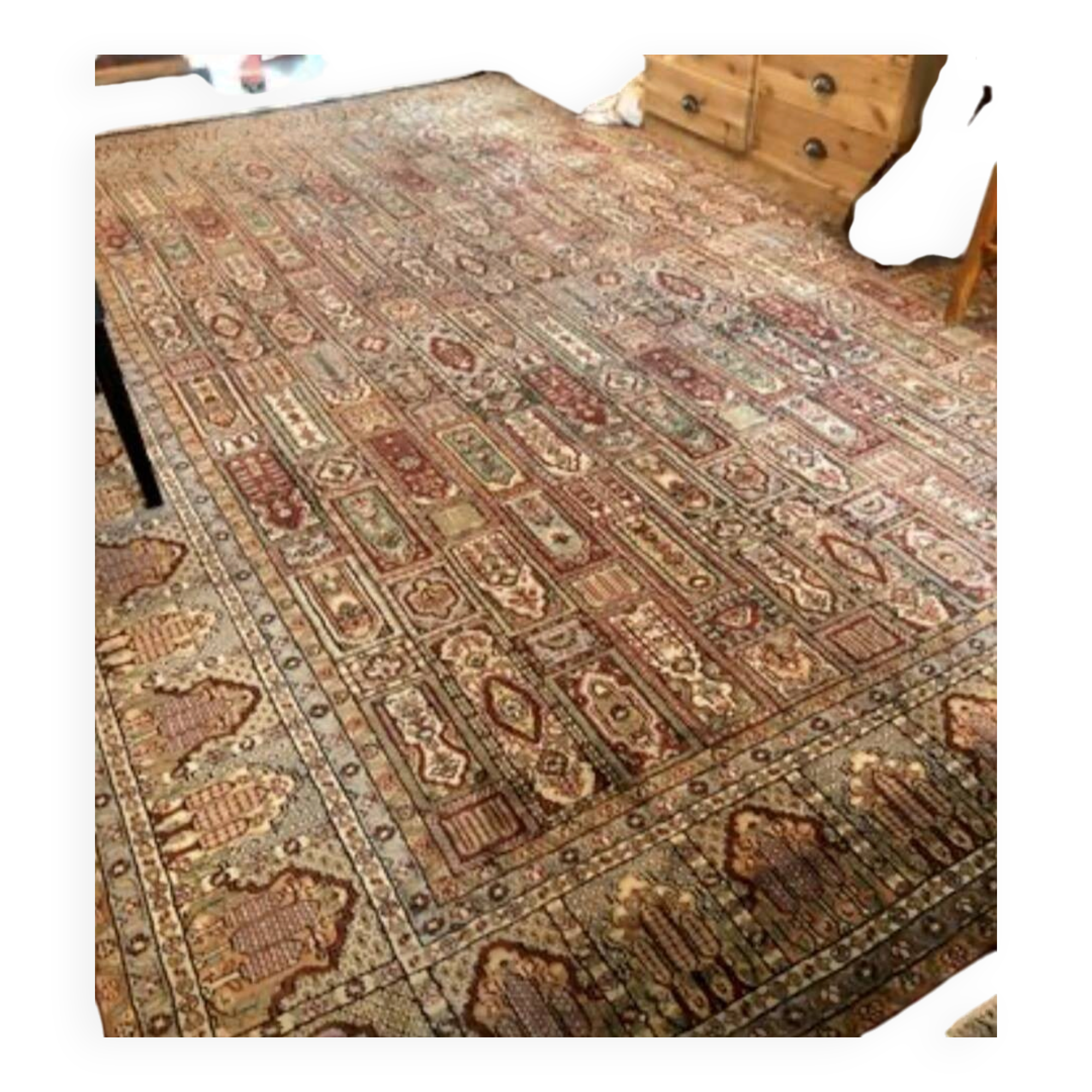Tapis persan en soie d’exception