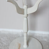 Round table, shabby chic pedestal table