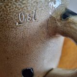 Stoneware mug with Alsatian salt 50 cl