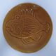 10 assiettes décor poisson par Robert Picault pour Longchamp