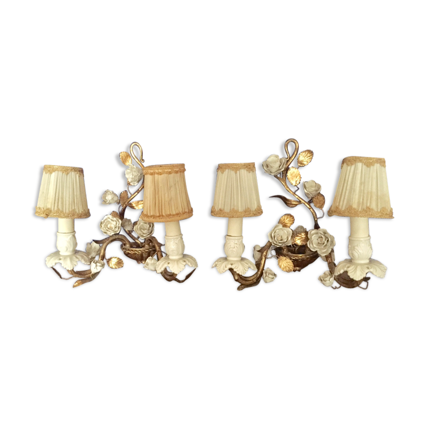 Porcelain sconces