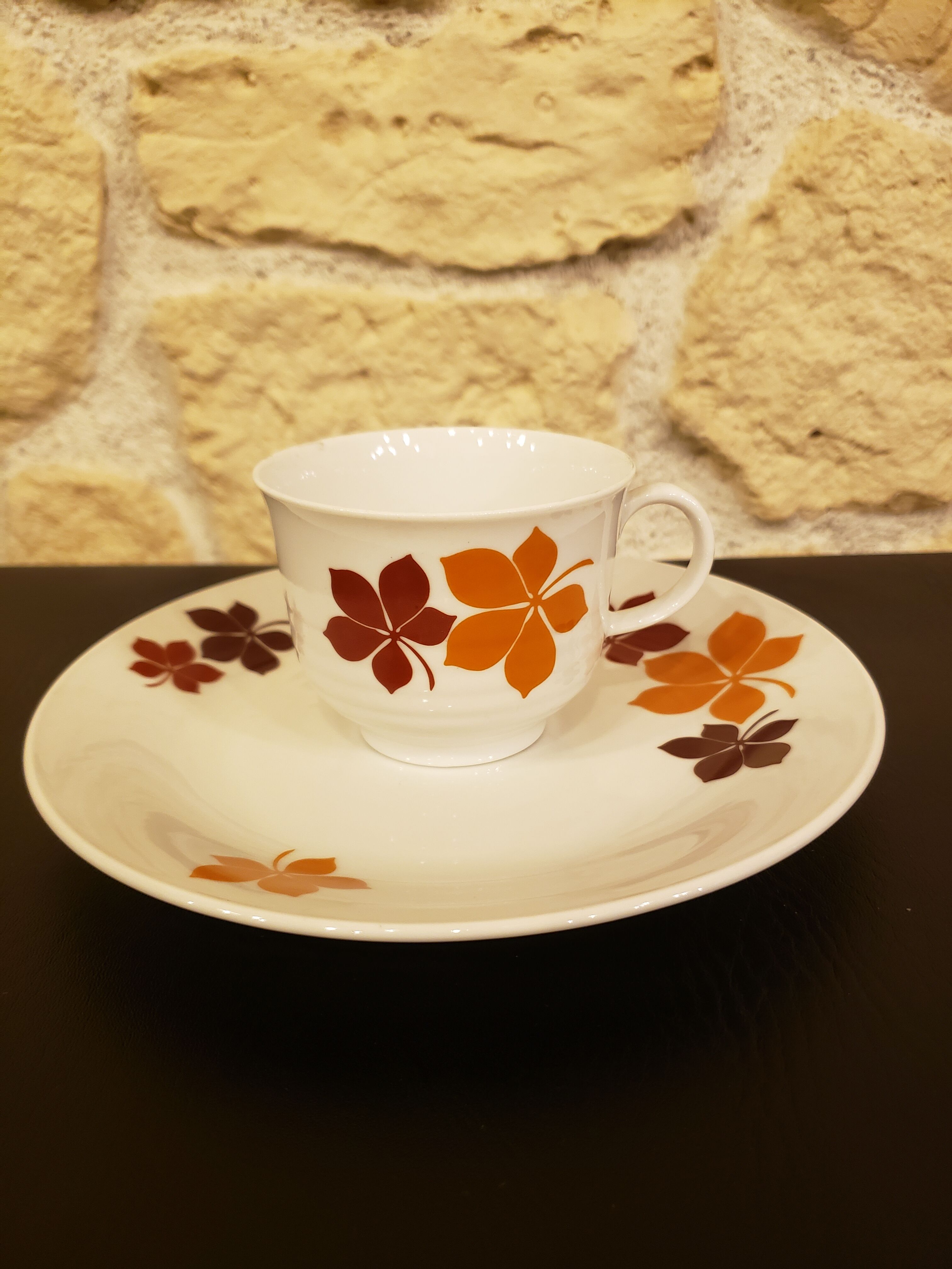 Vintage coffee service 6 people 70s