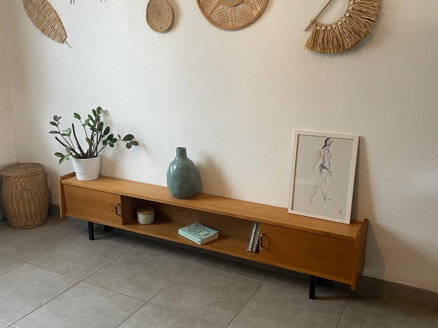 Vintage 60s sideboard (shallow)