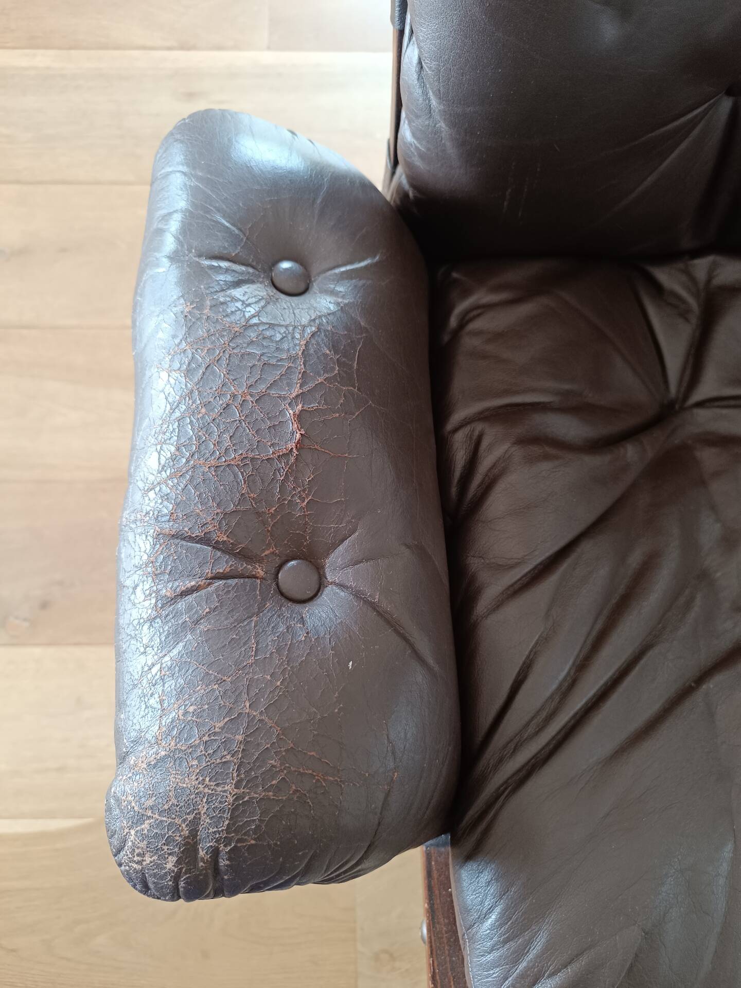Fauteuil kengu designer elsa et nordhal solheim  pour rikken année 60