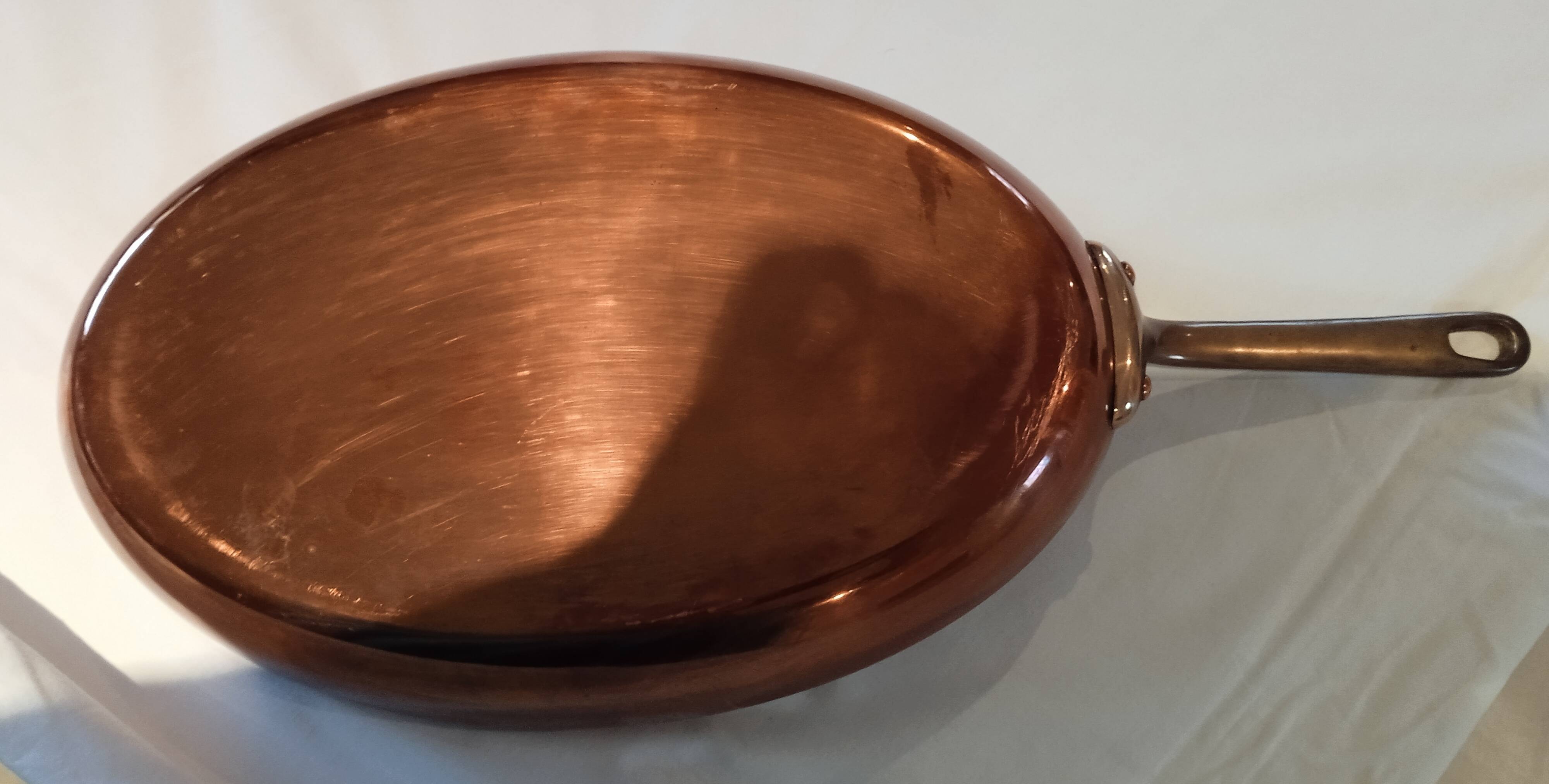 Copper fish pan