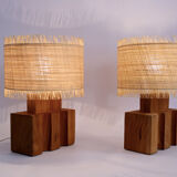 Pair of lamps editions Maison Regain, 1970
