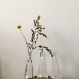 Vase en verre vintage