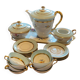 Complete coffee/tea service in Limoges porcelain – Vintage 1950s