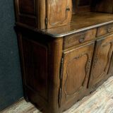 Buffet époque louis XV en chêne massif vers 1750 région Lorraine