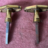 Paire de poignées bronze anciennes
