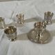 silver metal coquetiers