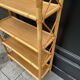 Vintage rattan shelf