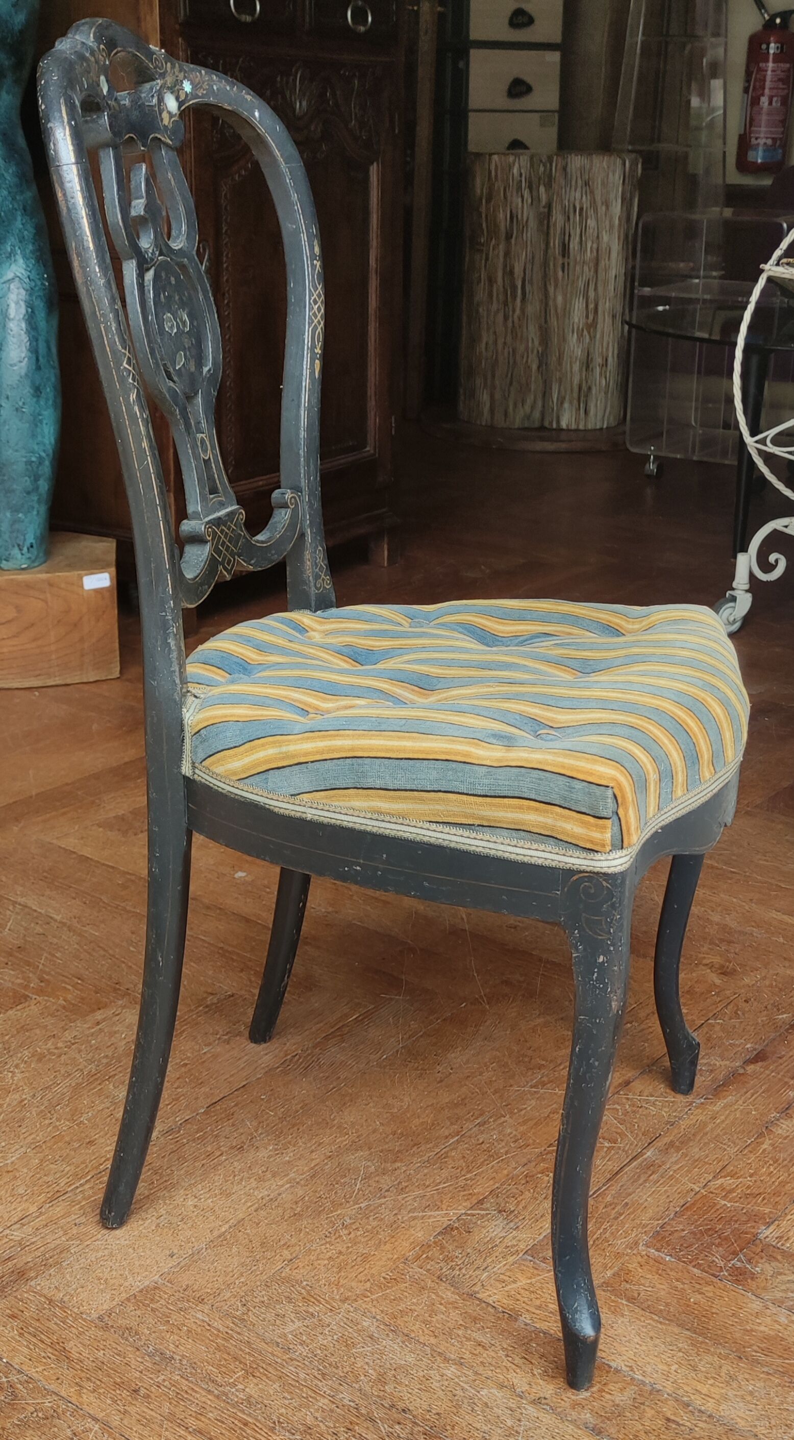 4 Napoleon III chairs