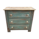 Commode en bois patinée