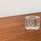 Vintage crystal glass chandelier by Oleg Cassini