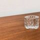 Vintage crystal glass chandelier by Oleg Cassini