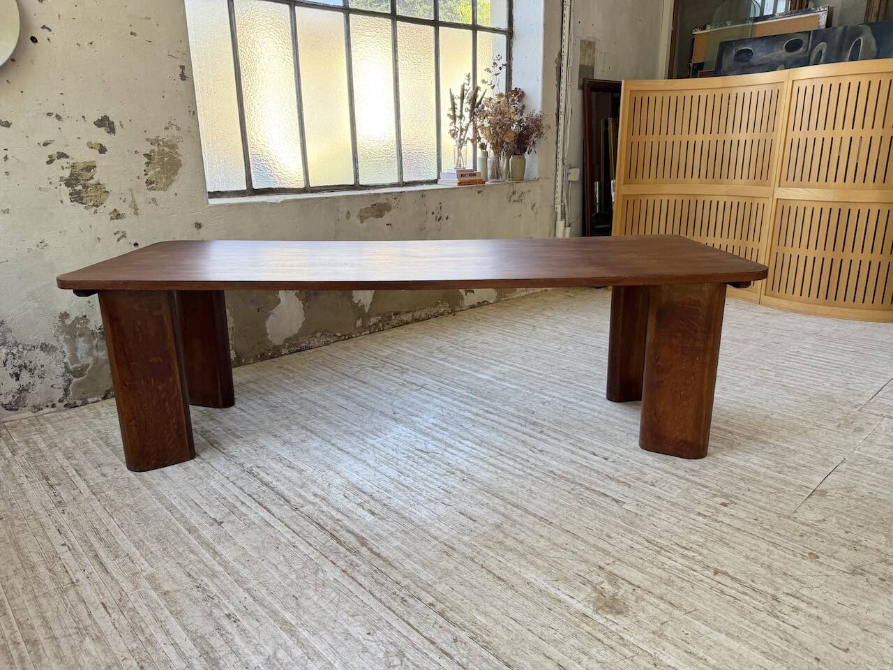 1950s oak reconstruction table