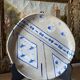 Artisanal stoneware dish