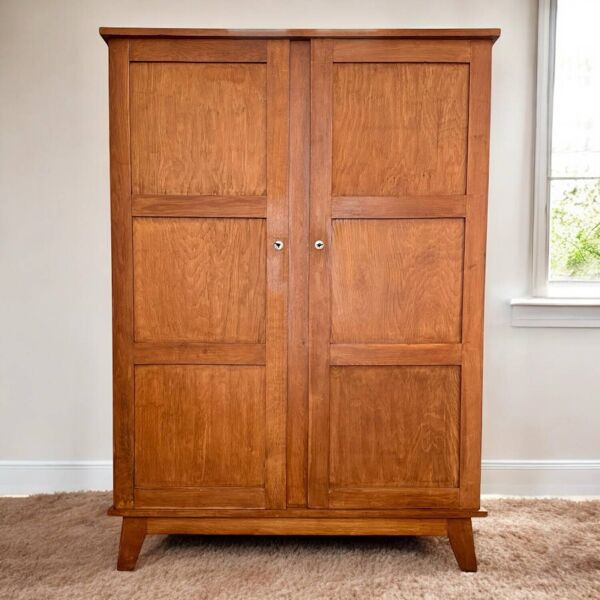 Armoire penderie René Gabriel rénovée