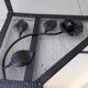 Wrought iron coat rack