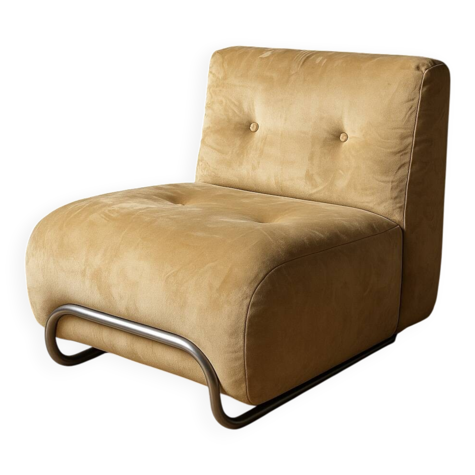Fauteuil, tubulaire, Adriano Piazzesi