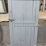 Solid oak door from the 19th century.