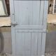 Solid oak door from the 19th century.