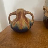 Vase in sandstone Méténier Gilbert