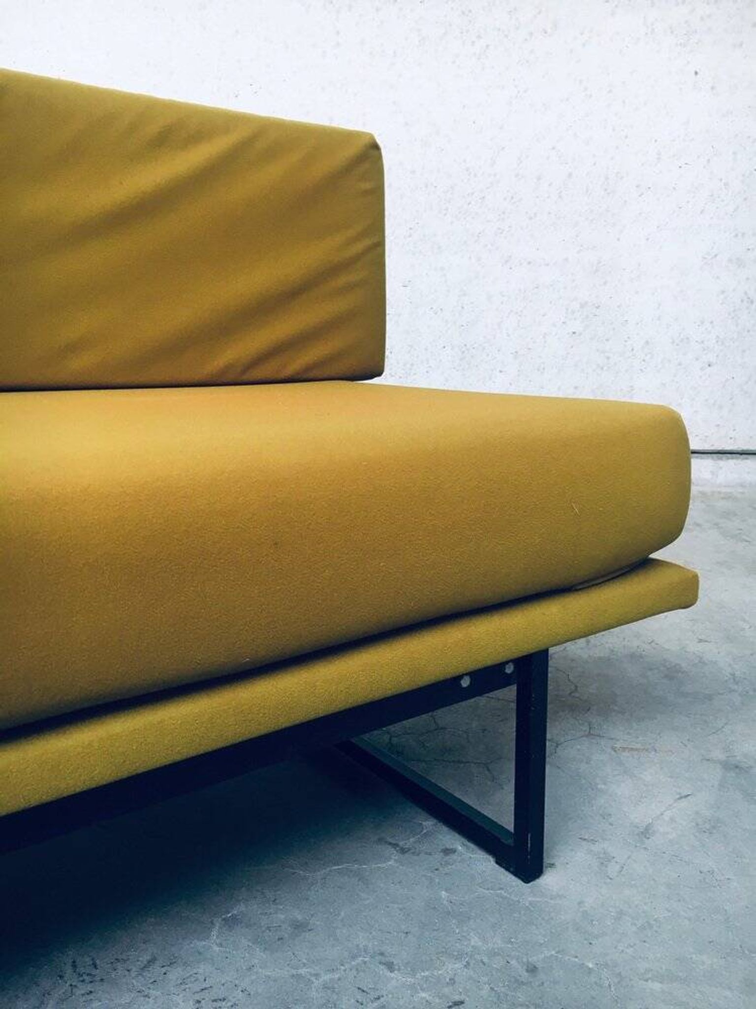 Mid-Century Dutch 3 Seat Sofa Daybed, 1960s