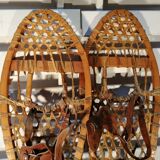Old pair of snowshoes - vintage