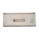 Old wooden box patinated white
