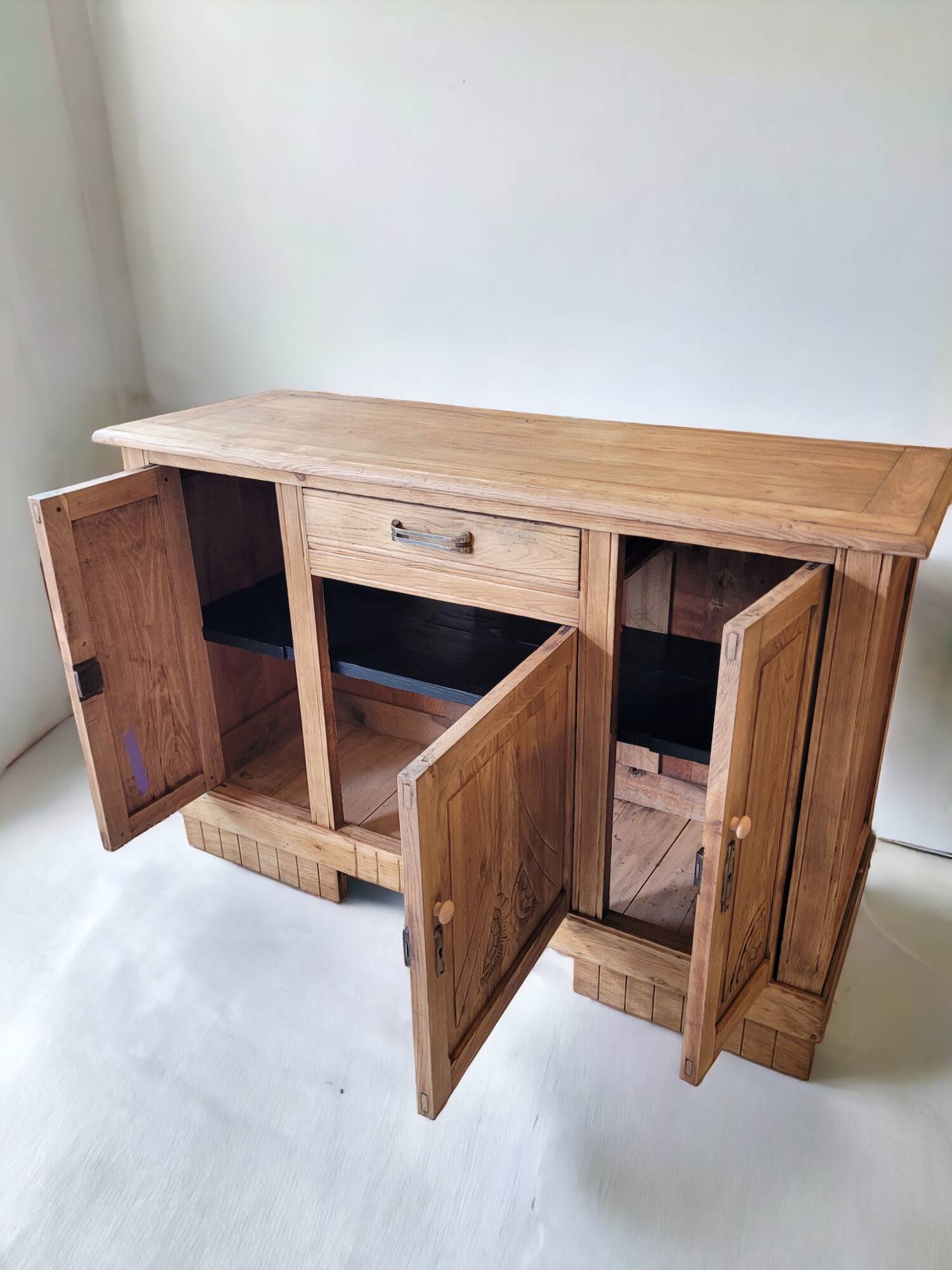 1950 solid oak sideboard