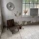 Modernist oak armchair