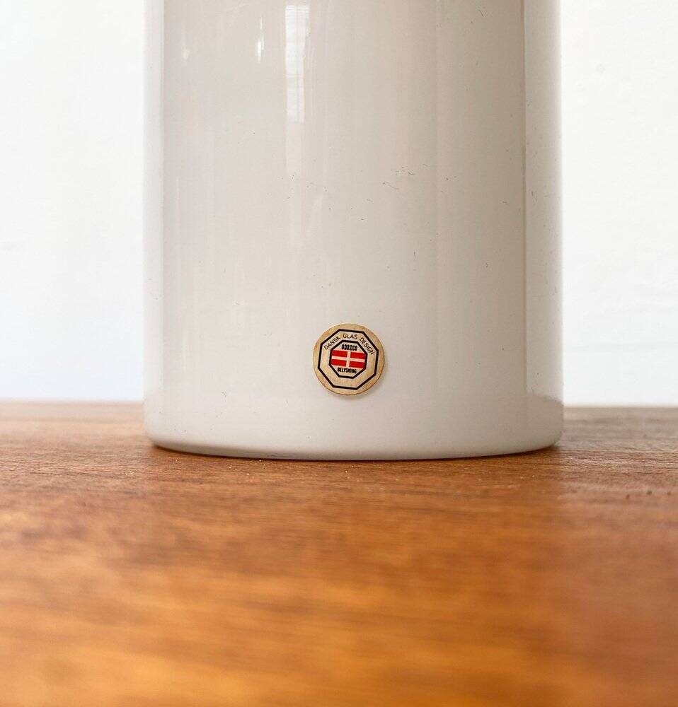 Mid-century glass table lamp by Odreco, 1960s.