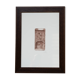 Vintage painting with ash frame, 1970-1980