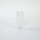 Vase en verre glacé, design danois, années 1970, fabriqué au Danemark