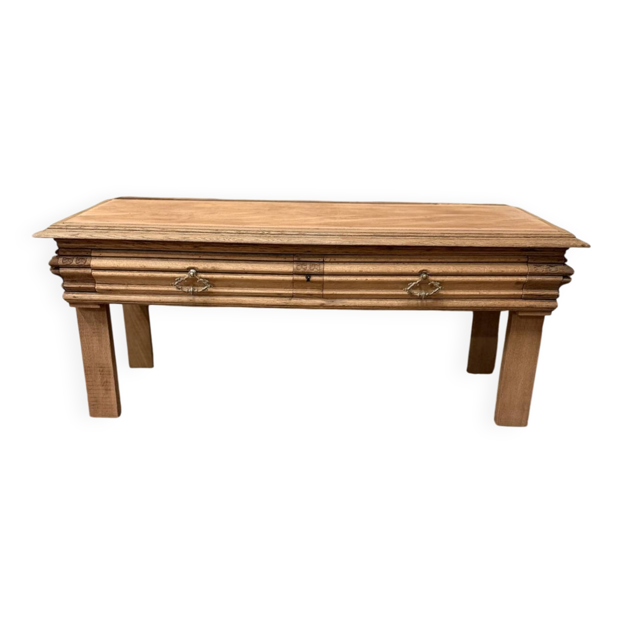 Nice vintage low wooden furniture.