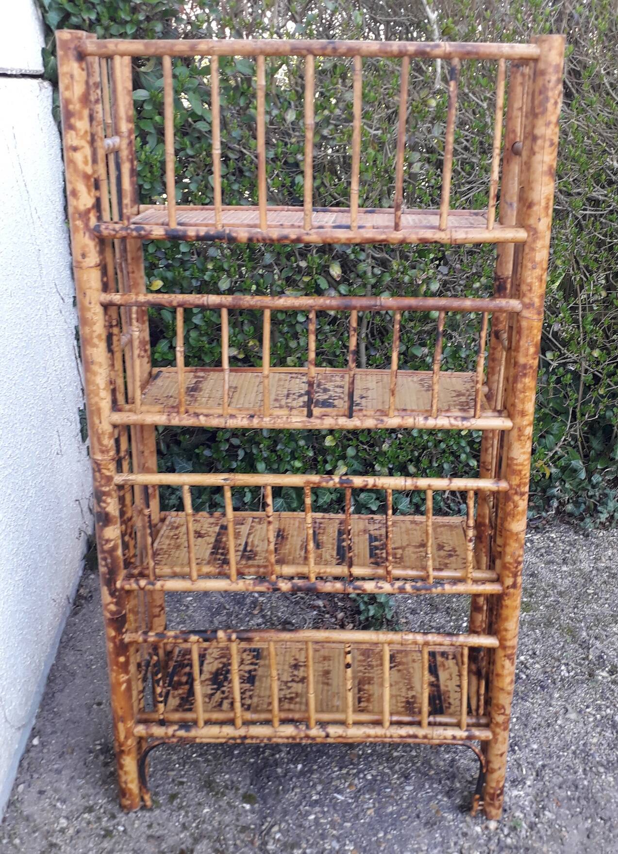 Bamboo shelf