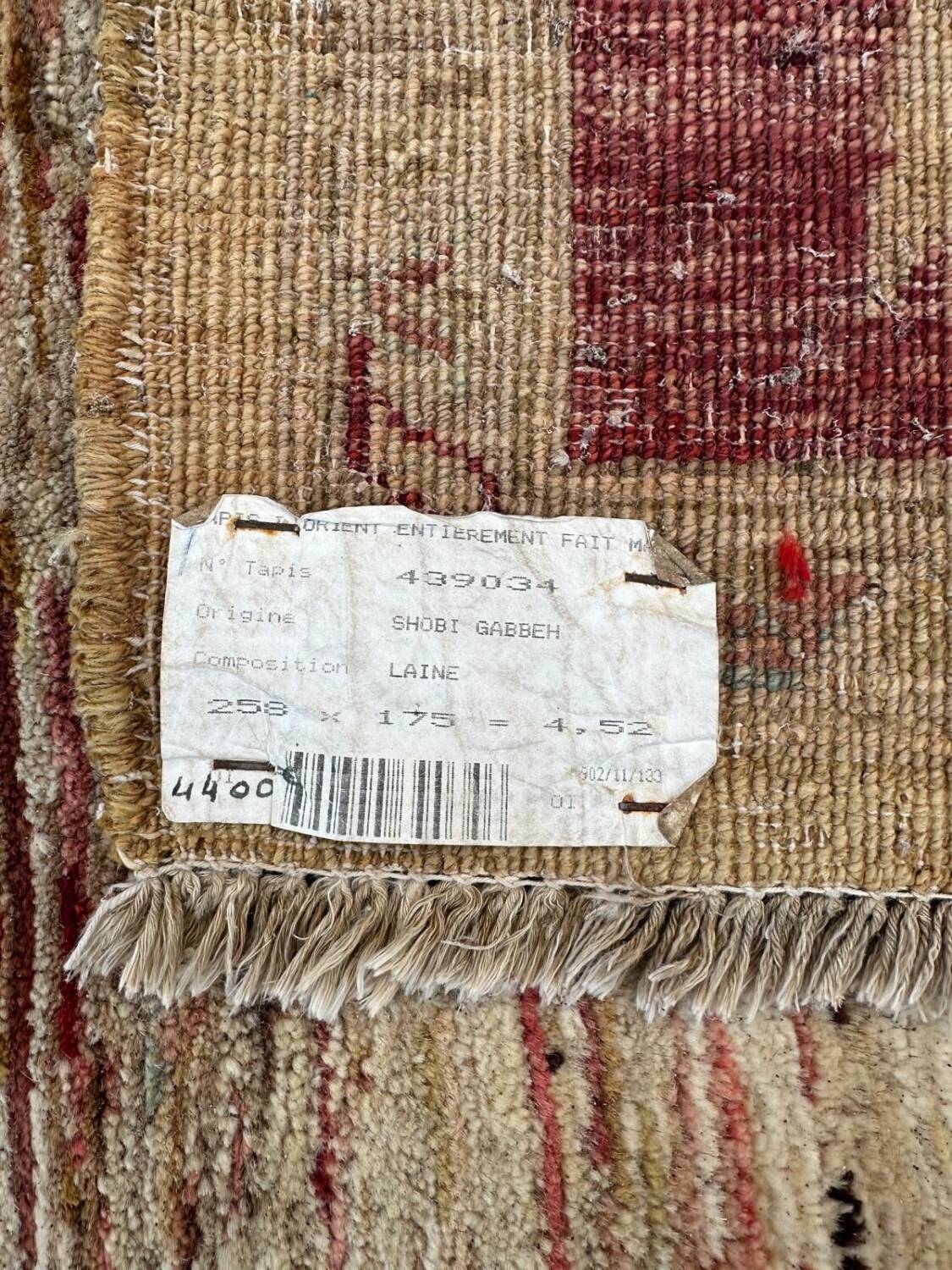 Handmade gabbeh rug