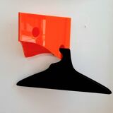 Prisunic style plexiglass coat rack