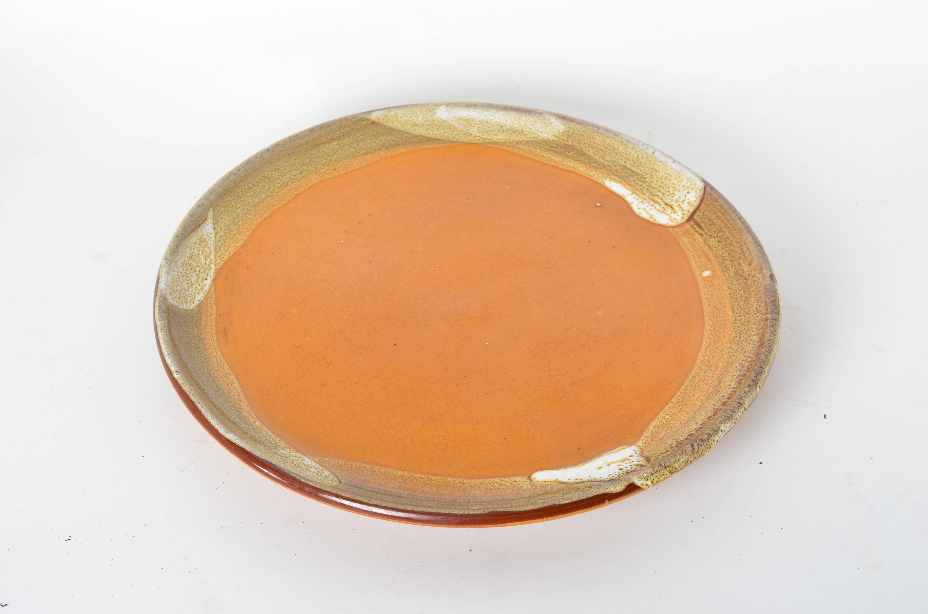 Vallauris F. Bongioanni terracotta plate