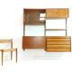 1960s Poul Cadovius Teak Shelving Wall Unit System Mid Century Vintage Danish
