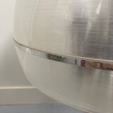 Vintage 70s marble and plexiglass lamp