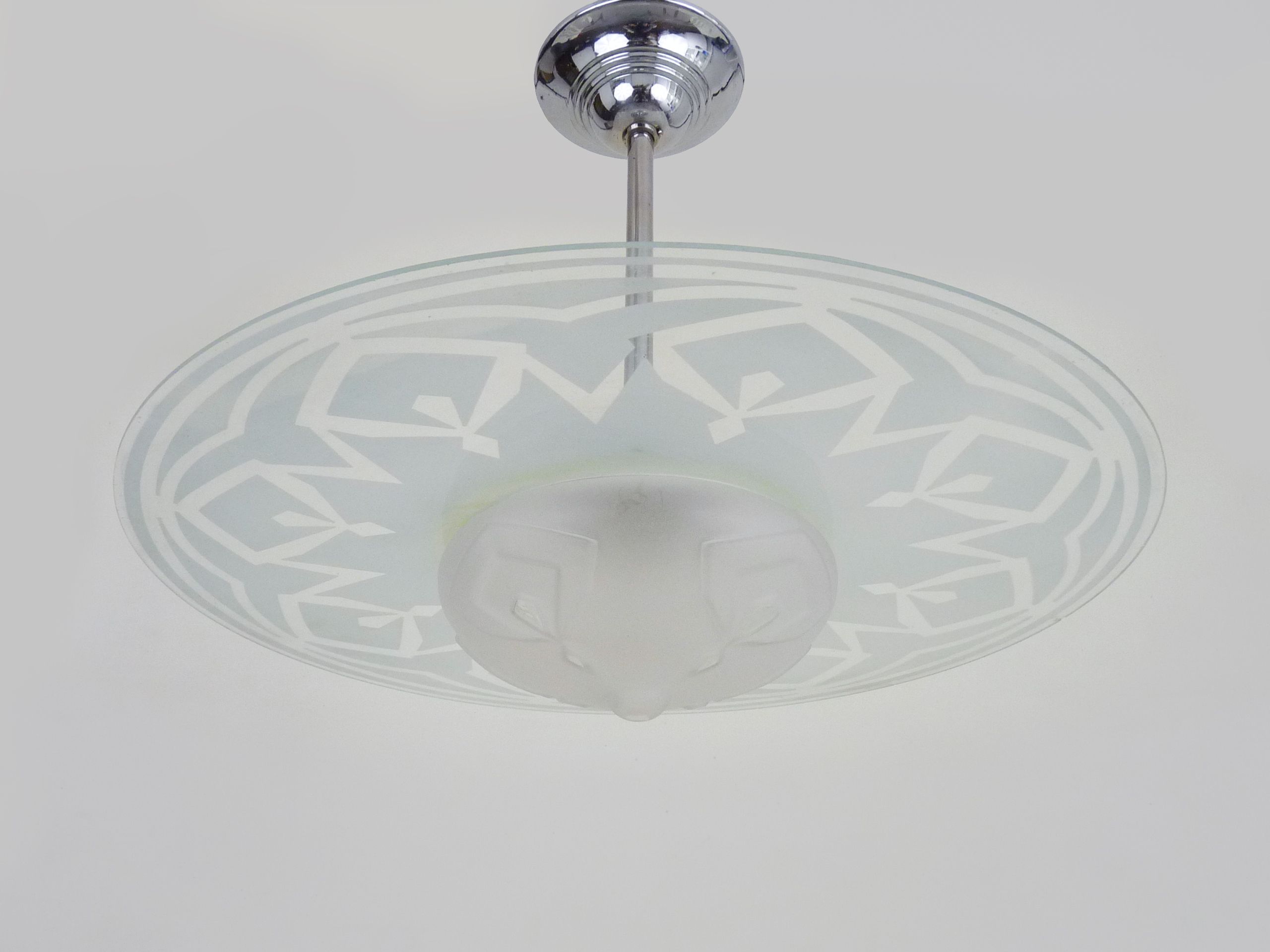 Art Deco ceiling lamp with 1 lights