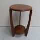 Art Deco oak sidetable