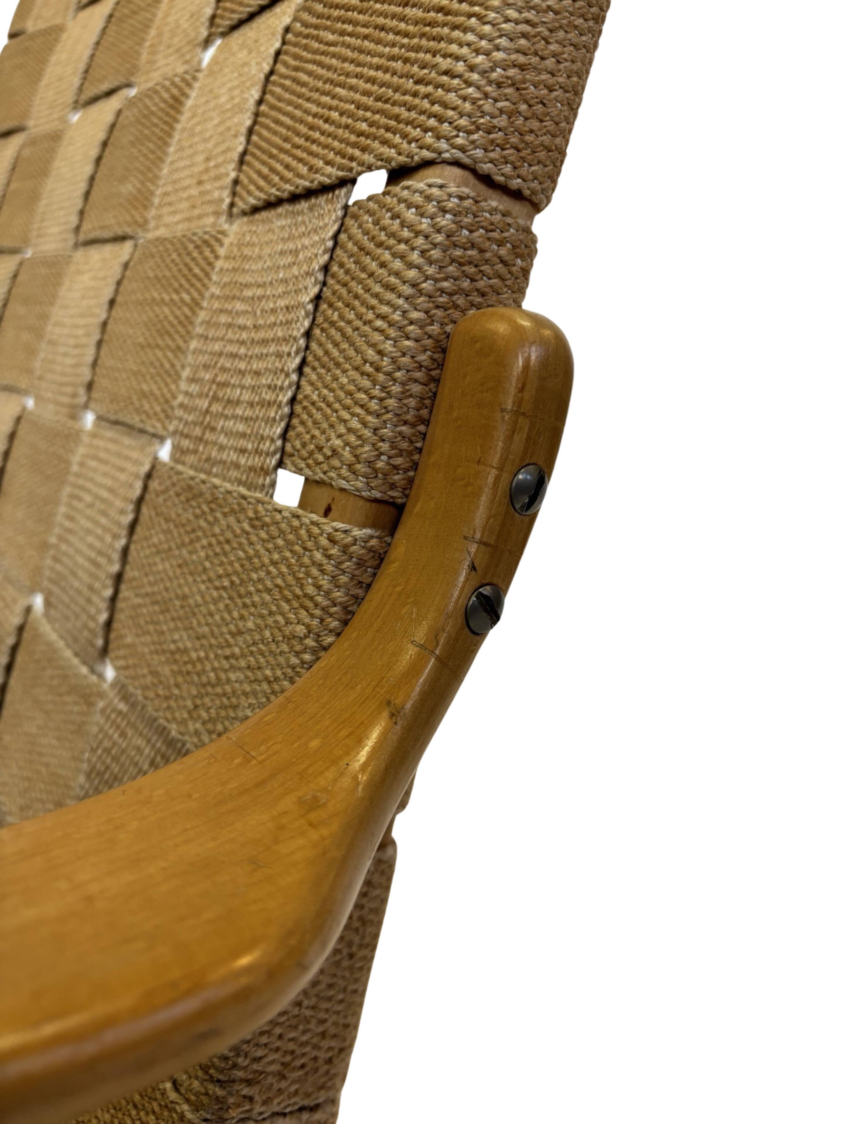 Paire de fauteuils originaux Mid Century modèle "Eva" par Bruno Mathsson 1971 Suède