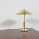 Vintage Modern Table Lamp in Brass by Bent Karlby for Lyfa, Denmark, 1956