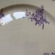 Large round plate from Longwy ironstone