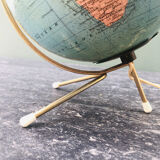 Ancient luminous terrestrial globe